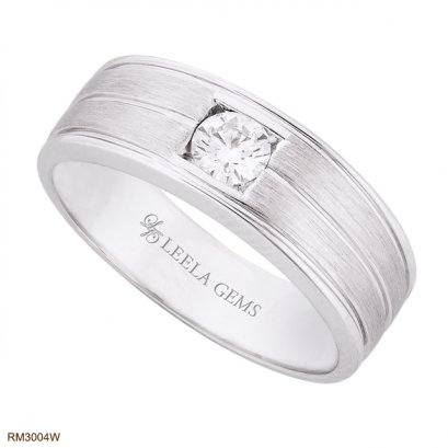 แหวนเพชรชาย น้ำ 100