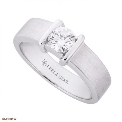 แหวนหมั้นเพชรชาย น้ำ 100