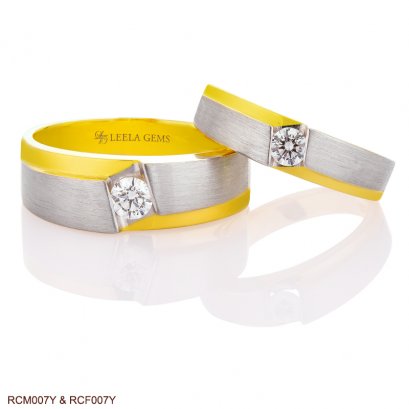 แหวนคู่แต่งงาน ทอง 18K