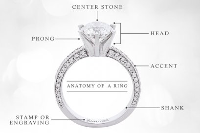 Anatomy of a Ring ส่วนประกอบต่างๆบนแหวน