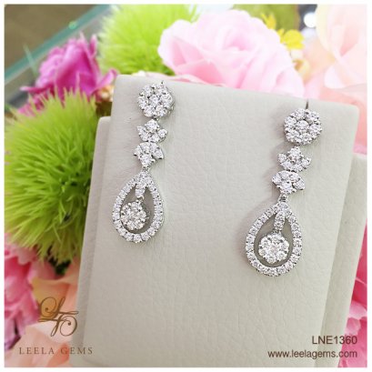 ต่างหูเพชร