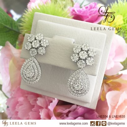 ต่างหูเพชร