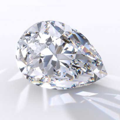 Pear-shaped Diamonds