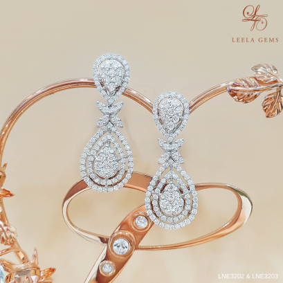 ต่างหูเพชร