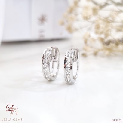 ต่างหูเพชรห่วง