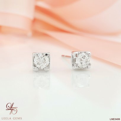 ต่างหูเพชร