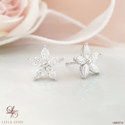 ต่างหูเพชรติดหู