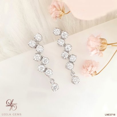 ต่างหูเพชรตุ้งติ้ง