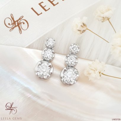 ต่างหูเพชรตุ้งติ้ง