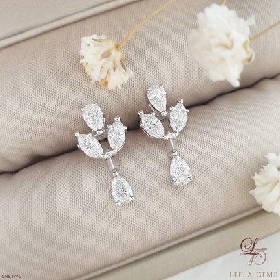 ต่างหูเพชร