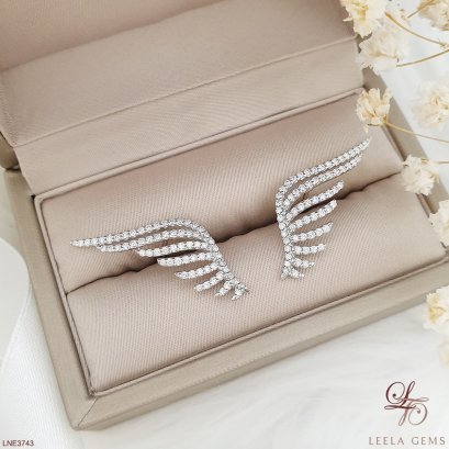 ต่างหูเพชร