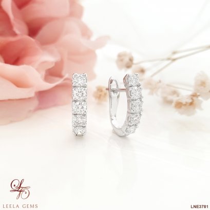 ต่างหูเพชรห่วง