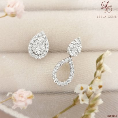 ต่างหูเพชรติดหู