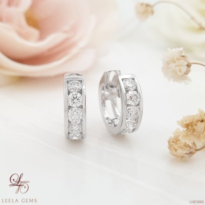 ต่างหูเพชรห่วง