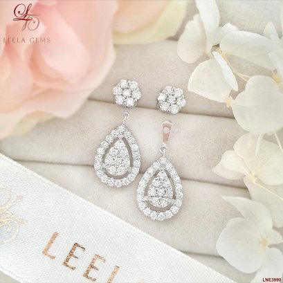 Detachable Diamond Earrings