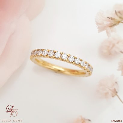 แหวนเพชรรอบนิ้ว