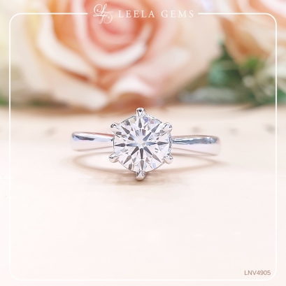 แหวนเพชรเม็ดเดียว