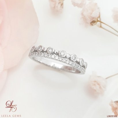 แหวนเพชรแถว