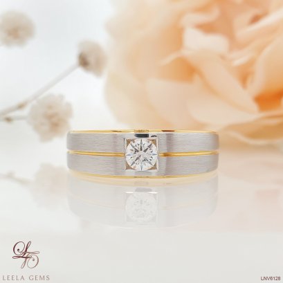 แหวนเพชรชาย น้ำ 100