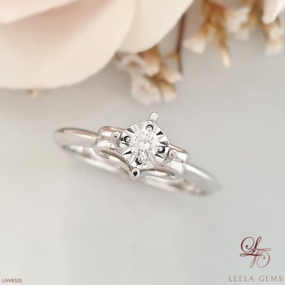 แหวนเพชรเม็ดเดี่ยว