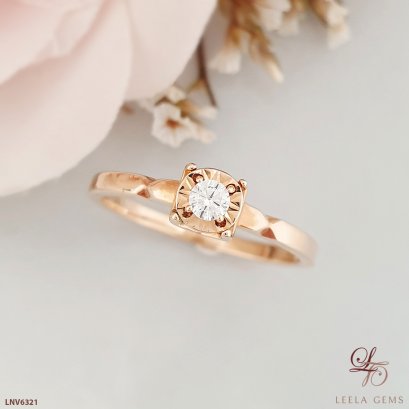 แหวนเพชรเม็ดเดียว