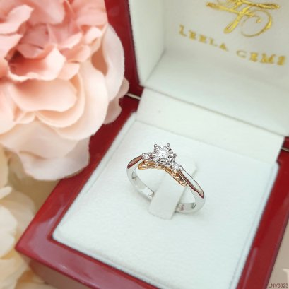 แหวนเพชรเม็ดเดี่ยว