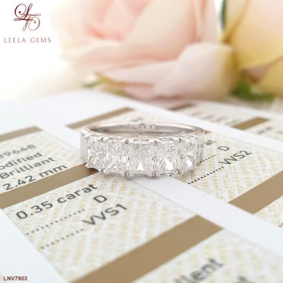 แหวนแถวเพชร Radiant