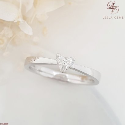 Heart Shaped Diamond Ring