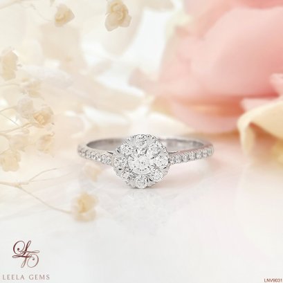 แหวนเพชรประกบ