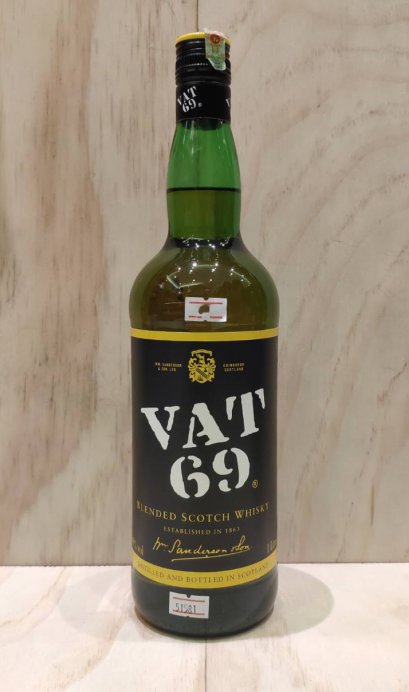 VAT 69 Blended Scotch Whisky 1L