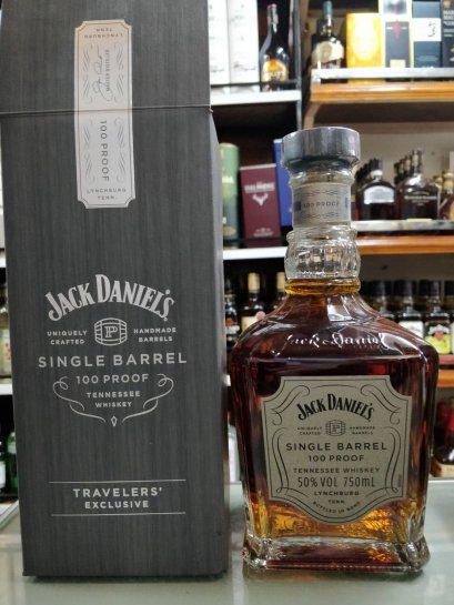 Jack Daniel&#039;s SINGLE BARREL 100 PROOF 750ML