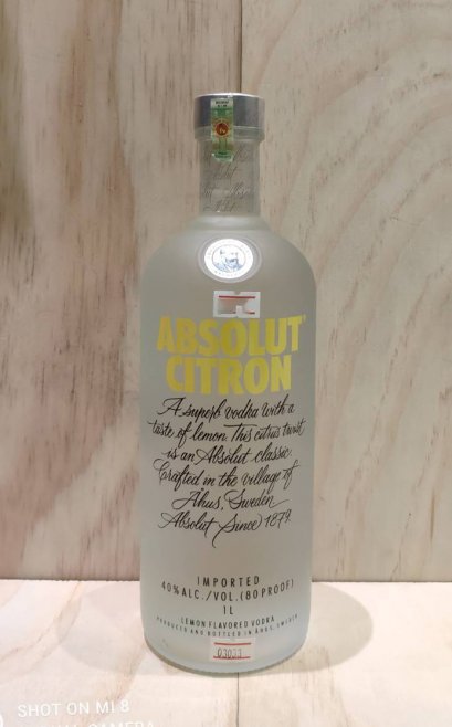 Absolut Citron 1Litre