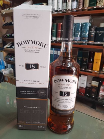 Bowmore 15Y 1L