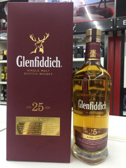 Glenfiddich 25y Rare Oak 700ML