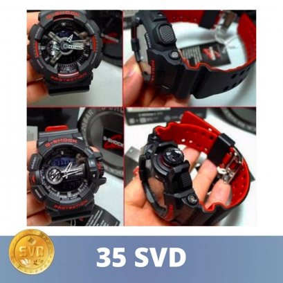 CASIO G-SHOCK GA-400HR-1ADR นาฬิกาข้อมือผู้ชาย(Black/Red)(ราคานี้ไม่มีกล่องอุปกรณ์) (This price does not contain equipment box)