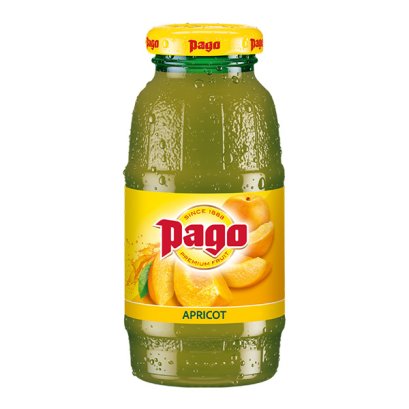 Pago Apricot Juice 200 ml / เครื่องดื่มแอปริคอท "พาร์โก้"