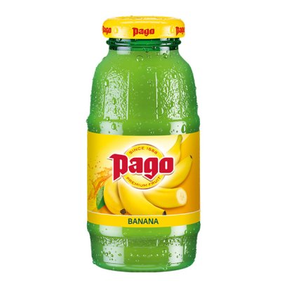Pago Banana Juice 200 ml / เครื่องดื่มบานาน่า "พาร์โก้"