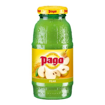 Pago Pear Juice 200 ml / เครื่องดื่มลูกแพร์ "พาร์โก้"