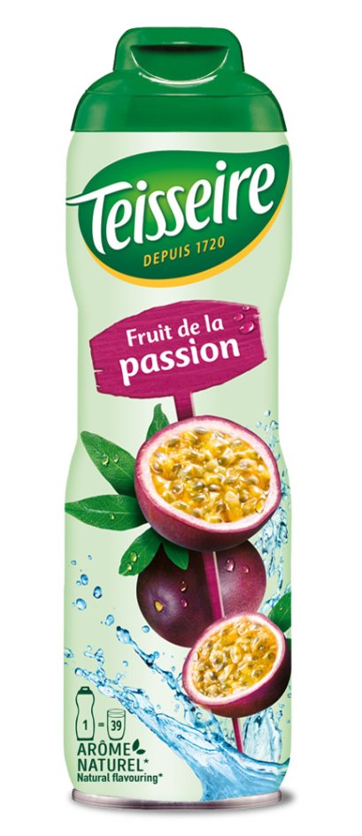 Teisseire Passion Fruit syrup 60cl / ไซรัป เตสแซร์ กลิ่นแพตชั่นฟรุต