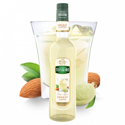 Mathieu Teisseire Almond syrup 70 cl / ไซรัป แมททิวเตสแซร์ กลิ่นอัลมอนด์