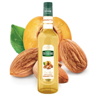 Mathieu Teisseire Amaretto syrup 70 cl / ไซรัป แมททิวเตสแซร์ กลิ่นอมาเร็ตโต้