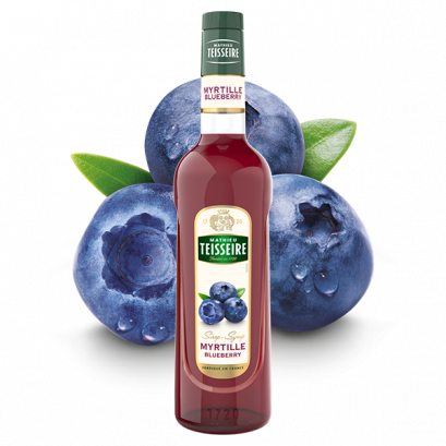 Mathieu Teisseire Blueberry syrup 70 cl / ไซรัป แมททิวเตสแซร์ กลิ่นบลูเบอร์รี่