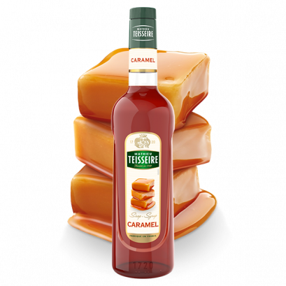 Mathieu Teisseire Caramel syrup 70 cl / ไซรัป แมททิวเตสแซร์ กลิ่นคาราเมล