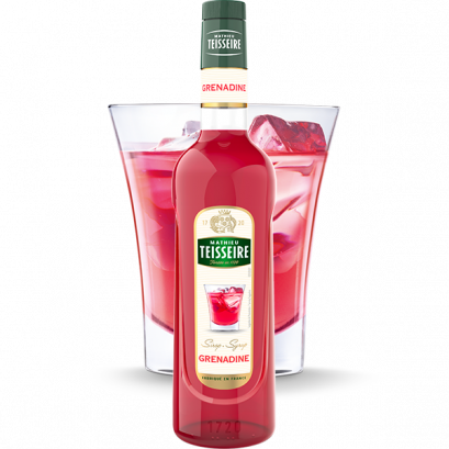 Mathieu Teisseire Grenadine syrup 70 cl / ไซรัป แมททิวเตสแซร์ กลิ่นเกรนาดีน