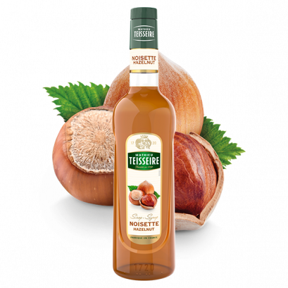 Mathieu Teisseire Hazelnut syrup 70 cl / ไซรัป แมททิวเตสแซร์ กลิ่นเฮเซลนัท