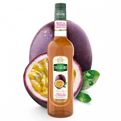 Mathieu Teisseire Passion Fruit syrup 70 cl / ไซรัป แมททิวเตสแซร์ กลิ่นแพตชันฟรุต