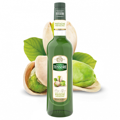 Mathieu Teisseire Pistachio syrup 70 cl / ไซรัป แมททิวเตสแซร์ กลิ่นพิสตาชิโอ
