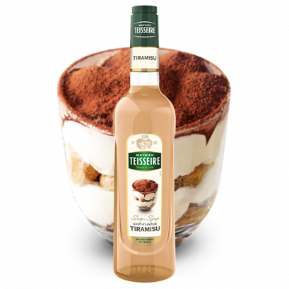 Mathieu Teisseire Tiramisu syrup 70 cl / ไซรัป แมททิวเตสแซร์ กลิ่นทีรามิสุ