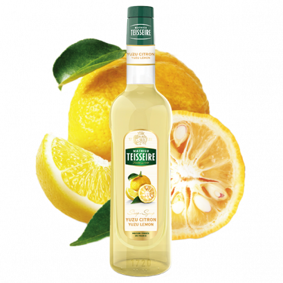 Mathieu Teisseire Yuzu Lemon syrup 70 cl / ไซรัป แมททิวเตสแซร์ กลิ่นส้มยูสุ