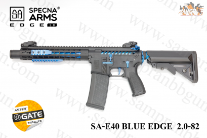 Specna Arms SA-E40 BLUE EDGE 2.0 M4 Blue Edition (มาพร้อมระบบ GATE ASTER)